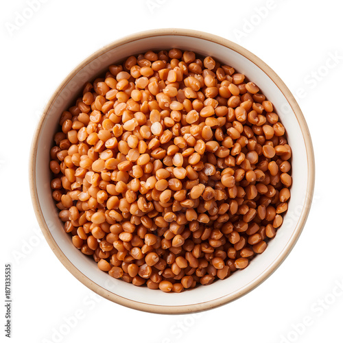 Dried Seeds in a Bowl at a Kitchen Table in the Afternoon
