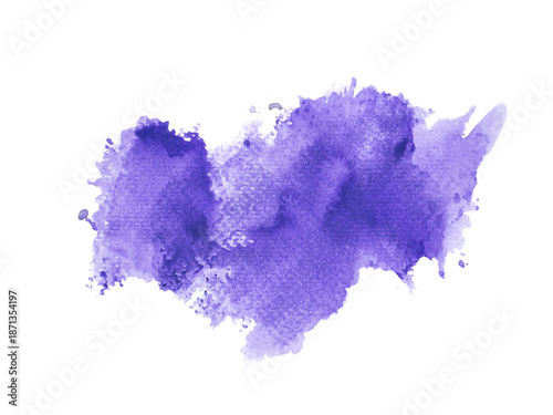 purple watercolor brush strokes