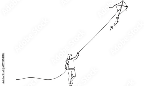 Playing kites is a hobby during childhood26