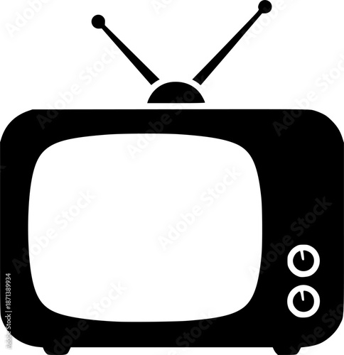 retro tv icon
