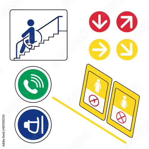 Emergency and directional signage
