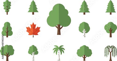 Serene landscape of rolling hills and trees