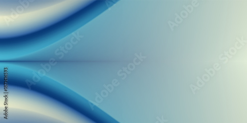 Abstract blurred gradient mesh background in blue and yellow colors of national flag of Ukraine. Poster or banner template.