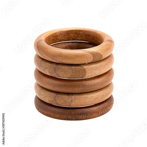 Wood Bowl Crafted From Layered Materials Shows Unique Patterns and Shapes in ...
