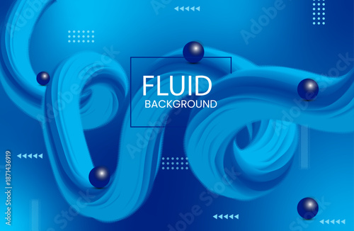 Multi-colored Dynamic Fluid Backgrounds. 