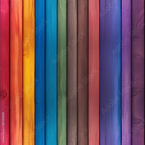 Rainbow wood planks seamless pattern, rainbow wood texture pattern, colorful wood plank pattern, wooden background, wood texture, wood digital paper