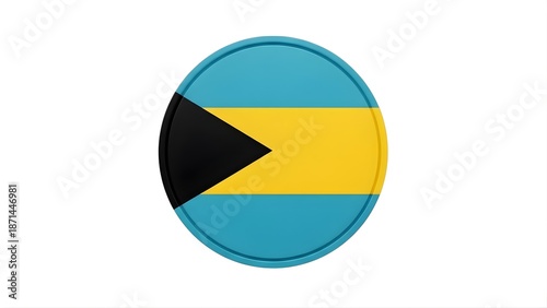 Free Download The flag of the Bahamas on a transparent background - GFXLoad