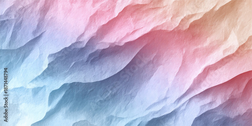 A vibrant, abstract image featuring wavy patterns in various pastel colors, creating a dreamy and calming atmosphere.