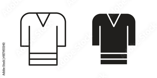 Kimono icons on white background. Line vector sign, symbol for web and mobile