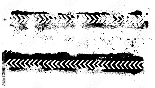 Grunge Warning Line Stripes Background Vector