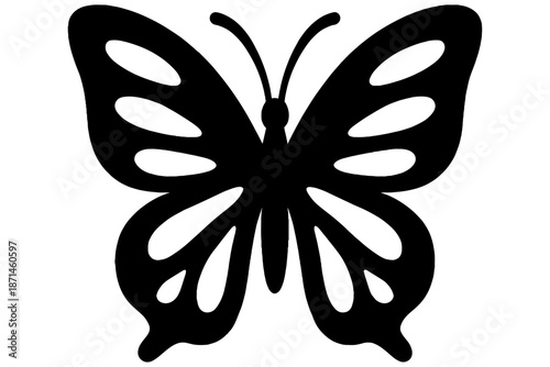 butterfly vector illustration,
Butterfly Icon Design, 
Simple Vector Illustration