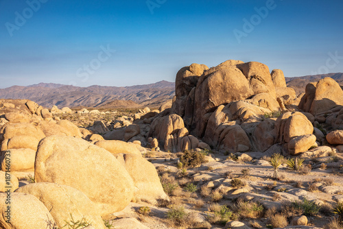 Rock formation at Joshua Tree National Park
