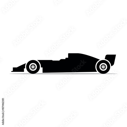 Formula race car icon. Vector illustration
