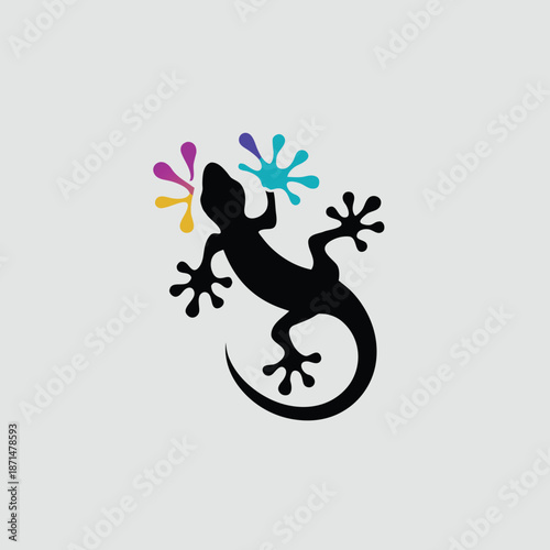vector illustration of a dragon
