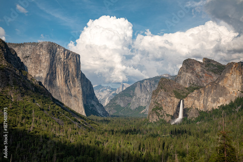 Tunnel view at Yosemite National Park