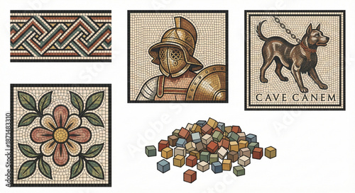 Ancient Roman Mosaics A Collection of Art and Artifacts