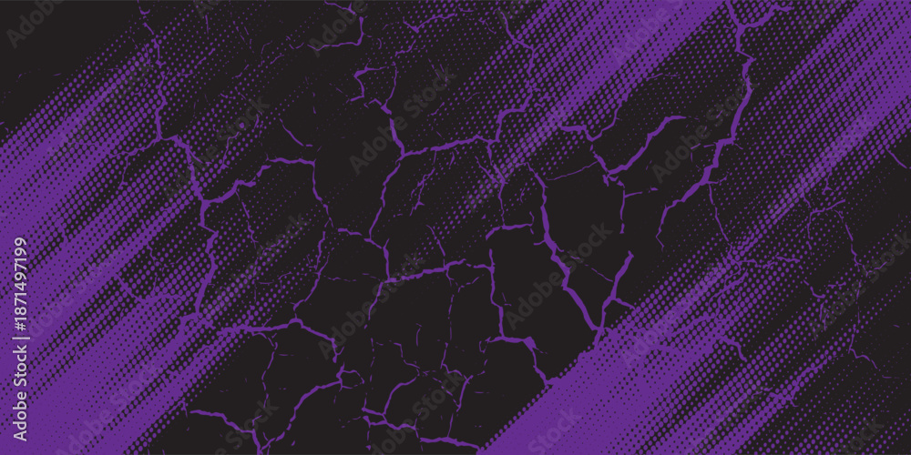Φωτογραφία purple black brush wrap car sticker pattern abstract banner sporty lines black purple grunge color combination brush pattern racing motorsport design, Eps 10