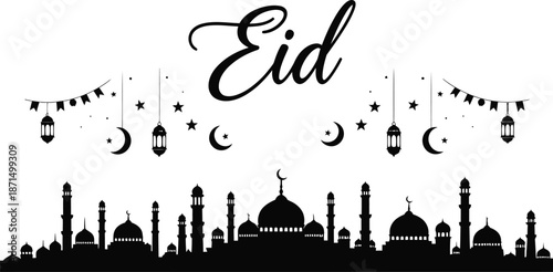 Eid mubarak wishes and greetings for ramadan celebration