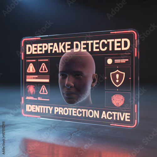 Holographic Alert Display Reading 