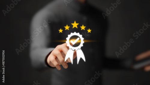Obraz na plátně Top Service Quality Assurance