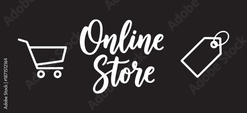 Online Store  E-Commerce Success, Digital Selling 