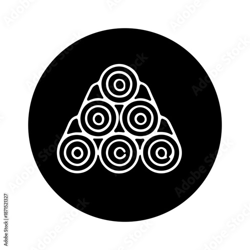  wood industry icon vector design 