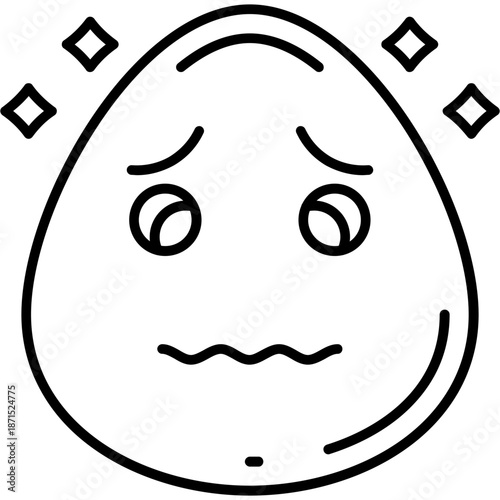 Frustrated Outline Icon