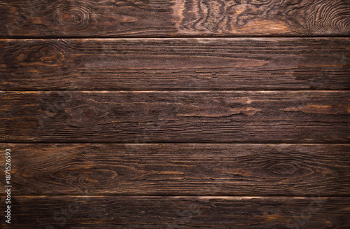 fondo de madera vieja marrón oscura
