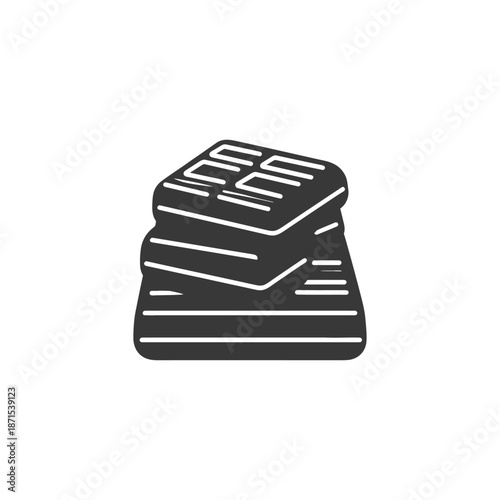 Stacked Chocolate Bars Sweet Treat Dessert Icon