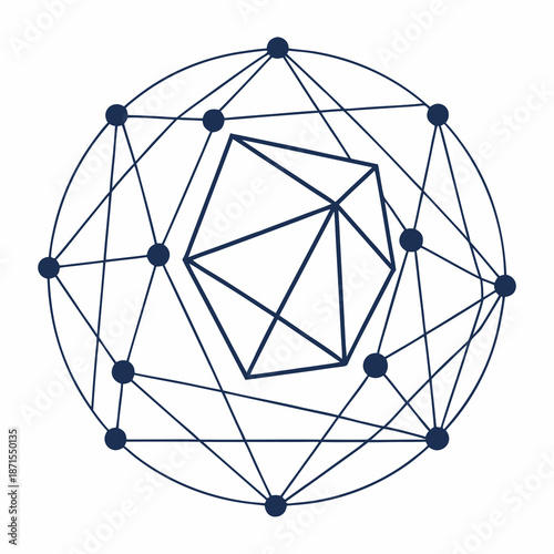 Geometric network connections in modern design
