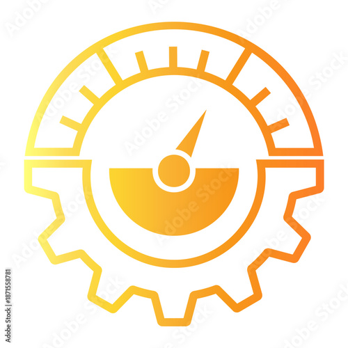 settings Line Gradient Icon