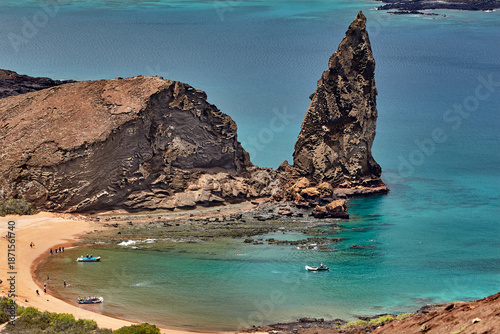 the most photographed spot in the entire archipelago, Bartolomé Island offers a dramatic, lunar-like landscape that serves as the quintessential 