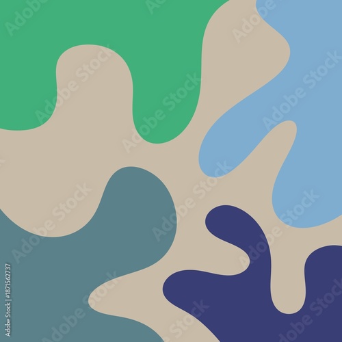 Psychedelic trippy pattren vintage retro illustration