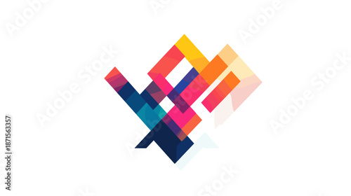 Free Download Colorful 3D Letter X Isolated on White. - GFXLoad