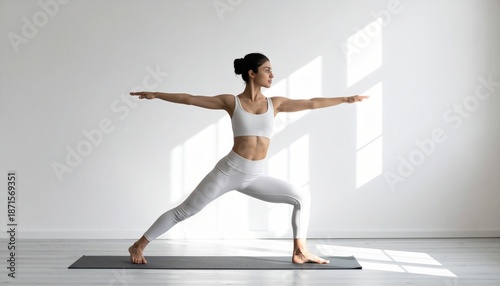 Minimalist meditation background with a calm and soothing atmosphere, designed for mindfulness apps, guided meditation, yoga platforms and wellness education content.