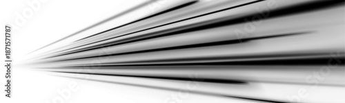 Black neon motion trails form a fast abstract road in the dark. Smooth light curves and blur effects express speed. Vector illustration ideal for futuristic transport visuals.