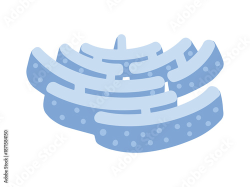 Endoplasmic Reticulum Cell Anatomy Illustration