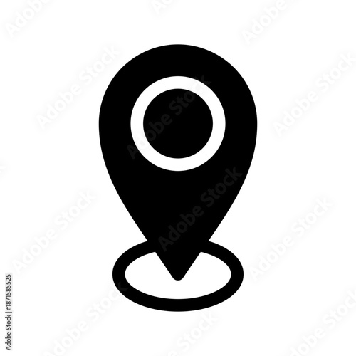 Location Icon Vector Symbol Design Illustration