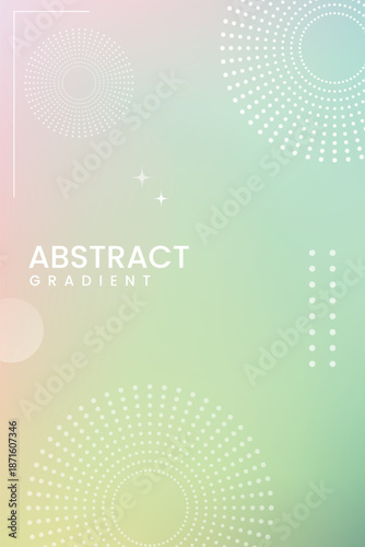 Light green soft gradient abstract background