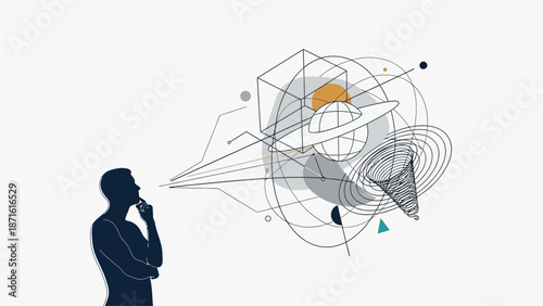 Vector illustration of a spider on a web design representing a global network of technology and internet communication across a world map globe