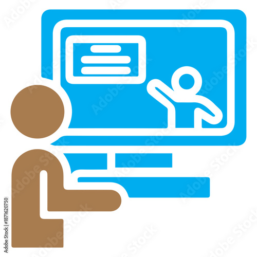 Online Learning Icon