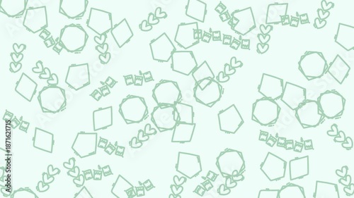 Romantic pastel floral background with hand painted watercolor roses and blossoms, creating a soft and feminine mood for decorative and creative designs