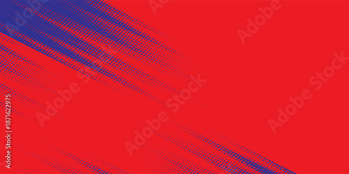 red and blue brush wrap car sticker pattern abstract banner sporty lines red and blue color combination grunge brush modern pattern racing motorsport vector design.
