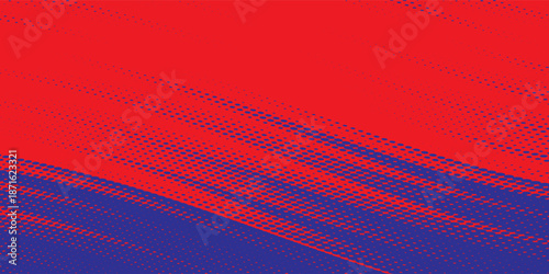 red and blue brush wrap car sticker pattern abstract banner sporty lines red and blue color combination grunge brush pattern racing motorsport design.