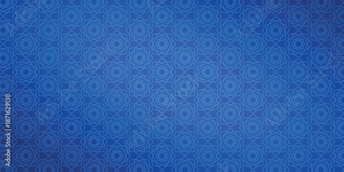 Blue Ramadan kareen seamless pattern Abstract vector islamic mubarak arabic and swatches oriental line texture modern simple wallpaper geometric diagonal design elements ornamental vector patterns