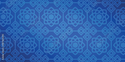 Blue Ramadan kareen seamless pattern Abstract vector islamic mubarak arabic and swatches oriental line texture modern simple wallpaper geometric diagonal design elements ornamental vector patterns