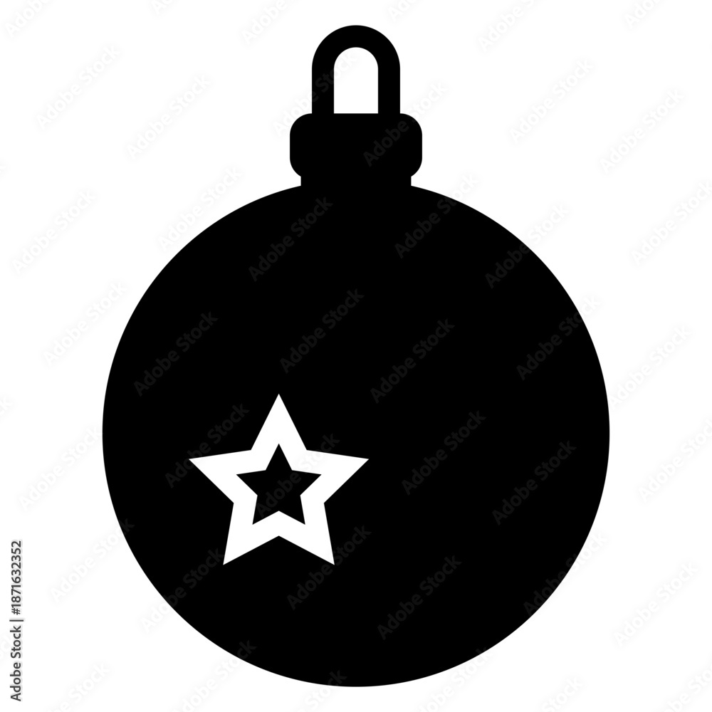 Obraz premium Bauble Icon