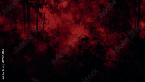 Dark red and black smoke background with abstract texture