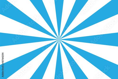 Sun ray light. Sun rays background. Radial burst. Sunburst black pattern isolated on white background. Beams line. Radiate sunlight. Comic effect texture. Retro pop art stripe. Vector illustration