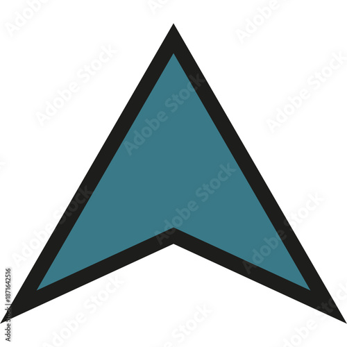 Teal Arrow Icon